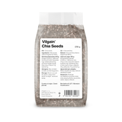Čia sēklas 250 g Vilgain ar omega-3, šķiedrvielām un minerālvielām