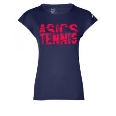 Sporta krekls ASICS TENNIS G GPX SS TOPS-S-Tumši zils