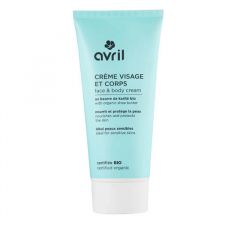 VEIDO IR KŪNO KREMAS AVRIL, ORGANINĖ KOSMETIKA, 200 ML