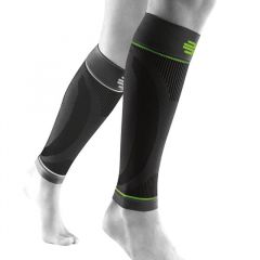 Sportinės kompresinės blauzdos rankovės Bauerfeind-Black-S-SHORT 