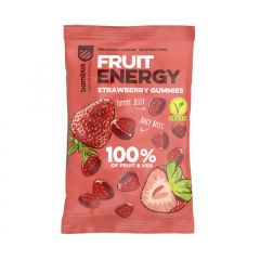Braškių želė saldainiai BOMBUS FRUIT ENERGY 35g 