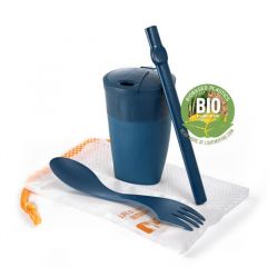 Žygių rinkinys ReKit BIO Cup, Spork, Šiaudai