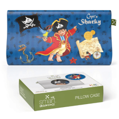 SMARTSLEEP KIDS Ergonomic pagalvės užvalkalas, Sharky