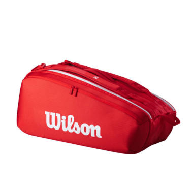 Teniso krepšys WILSON SUPER TOUR Raudona 9PK