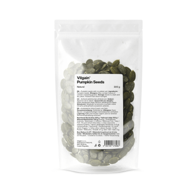 VILGAIN Moliūgų sėklos, natūralios, 300g