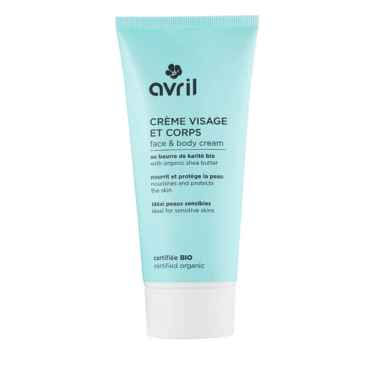 VEIDO IR KŪNO KREMAS AVRIL, ORGANINĖ KOSMETIKA, 200 ML