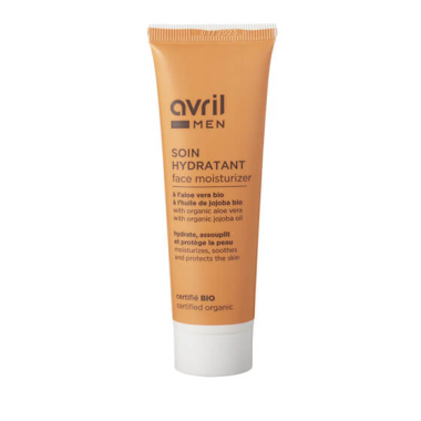 DRĖKINANTYS VEIDO KREMAS VYRAMS AVRIL, ORGANINĖ KOSMETIKA, 50 ML