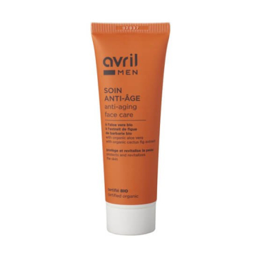 ANTI-AGING VEIDO KREMAS VYRAMS AVRIL, ORGANINĖ KOSMETIKA, 50 ML