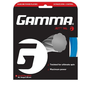 STYGOS TENISO RAKETEI Gamma Moto Set 16 (1,29 mm) 12,2 m