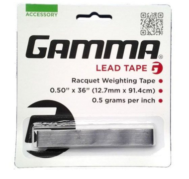 Papildomas svoris teniso raketei Gamma Lead Tape 1/4