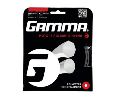 Teniso raketės stygos Gamma Moto/iO Soft Hybrid, 24,4 m, 2 vnt.