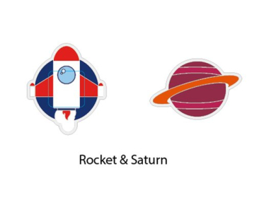 Vibracijos slopintuvas GAMMA ROCKET/PLANET SATURN, 2 vnt
