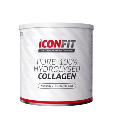Hidrolizuotas kolagenas milteliai Hydrolysed COLLAGEN, 300 g ICONFIT