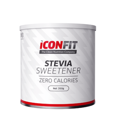Cukraus pakaitalas Stevia Sweetener (eritritolis + stevija), 350 g ICONFIT