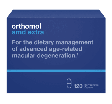 MAISTO PAPILDAS Orthomol ® AMD EXTRA