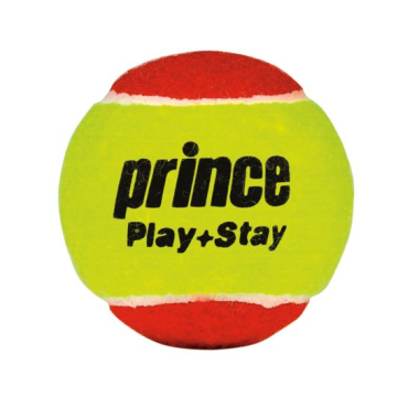 Teniso treniruočių kamuoliai vaikams „Prince Play & Stay“ 3 ETAPAS VELTINIS, 45 vnt.