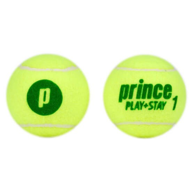Teniso kamuoliai vaikams Prince Play & Stay Green STAGE 1 (12 vnt.)