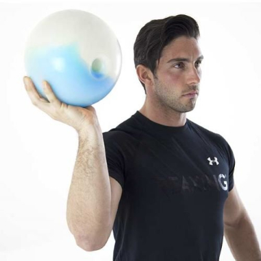 Treniruočių kimštas kamuolys Reax Fluipump Ball 20