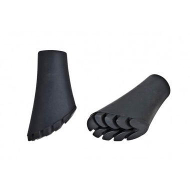 Šiaurietiško ėjimo lazdų antgaliai Nordic Walking Rubber Shoe (pora) Vipole