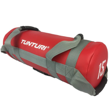 Sunkaus krepšio Tunturi, 15 kg, raudona