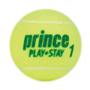 Teniso kamuoliai Prince Play & Stay 1 etapo vaikų treniruotės, 72 gab