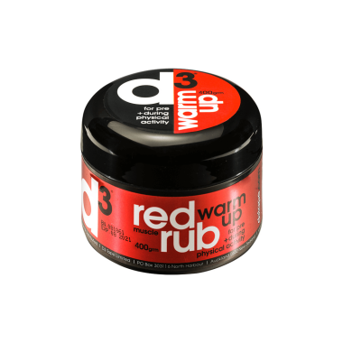 Raumenų įkaitinimo kremas raudonas 200 ml D3