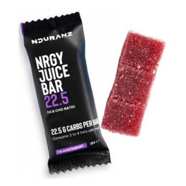 Energinis batonėlis Nrgy Juice Bar 22.5, 28 g, Nduranz