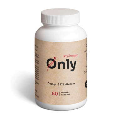 Ønly Omega-3 + D3 kompleksas PREIMMU
