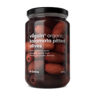 Ekologiškos alyvuogės be kauliukų, 340 g, Vilgain