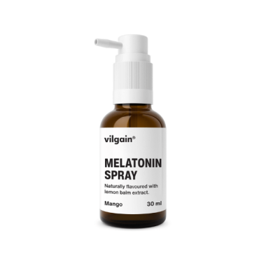 Vitaminai miegui Vilgain melatonino purškalas, 30 ml