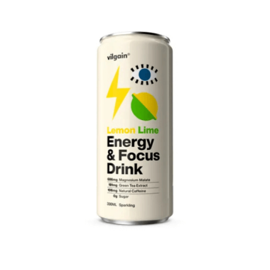 Gėrimas Energija&Dėmesys Citrina/Laimas 330ml Vilgain