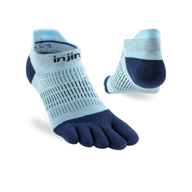 Moteriškos Run Lightweight No-Show Heron kojinės, M/L 40.5 - 44.5 Injinji