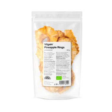 Vilgain Ananasų Žiedai, 100 g