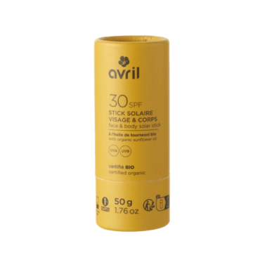 Apsauginis pieštukas nuo saulės SPF30 AVRIL, 50 g