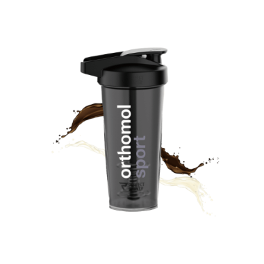 Orthomol Sport plaktuvas, juodas, 828 ml