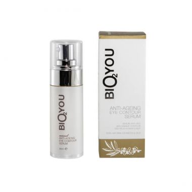 Natūralus nuo senėjimo apsaugantis akių kontūro serumas Bio2you, 30 ml