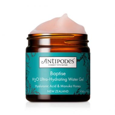 Intensyviai drėkinantis vandens pagrindo gelis Antipodes Baptise, 60 ml