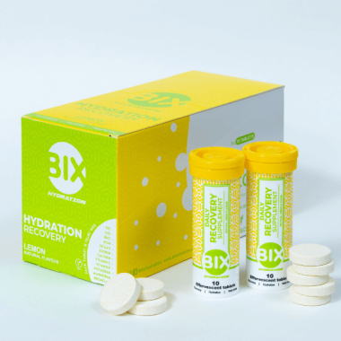 VANDENS ELEKTROLITAI Bix Recovery citrina skoniu, 10 tablečių