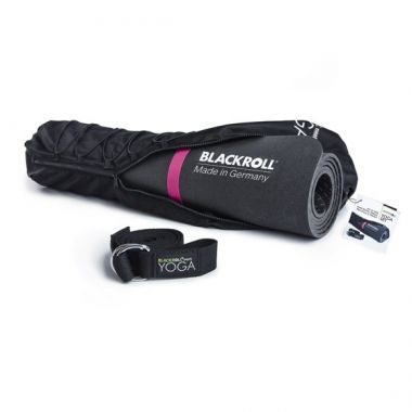 Rinkinys jogai BLACKROLL Yoga Set (kilimėlis, jogos diržas ir maišelis)