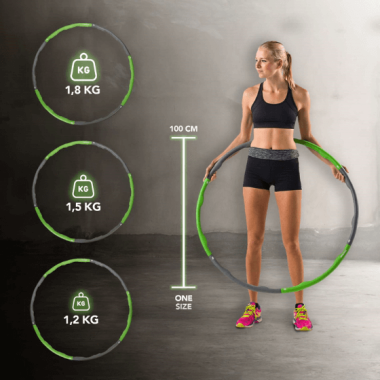 Spurgos Tunturi Fitness Hula Hoop (1,2 kg)