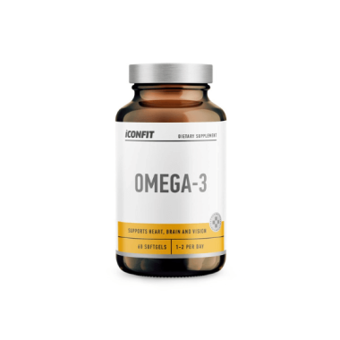 „ICONFIT Omega 3 (60 minkštų gelinių kapsulių)