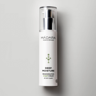 DEEP MOISTURE Regeneruojantis naktinis kremas, Madara 50 ml