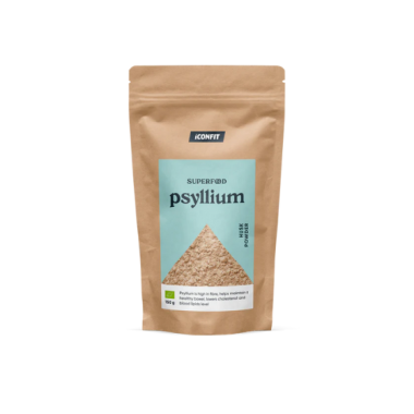 Organinis Gysločio sėklų luobelių milteliai, 150g, ICONFIT