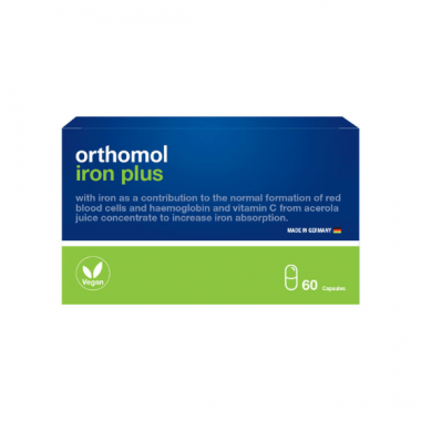 MAISTO PAPILDAS Orthomol ® Eisen (su geležimi)