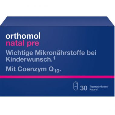 MAISTO PAPILDAS Orthomol® NATAL PRE N30