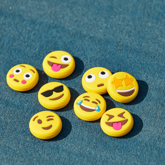 Stygų vibracijos slopintuvas EMOJI, Wilson, įvairių rūšių, 1 vnt.