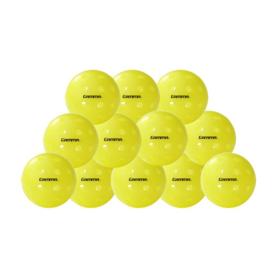 Piklbolo kamuoliukai Photon Outdoor Ball Gamma, 12 vnt.