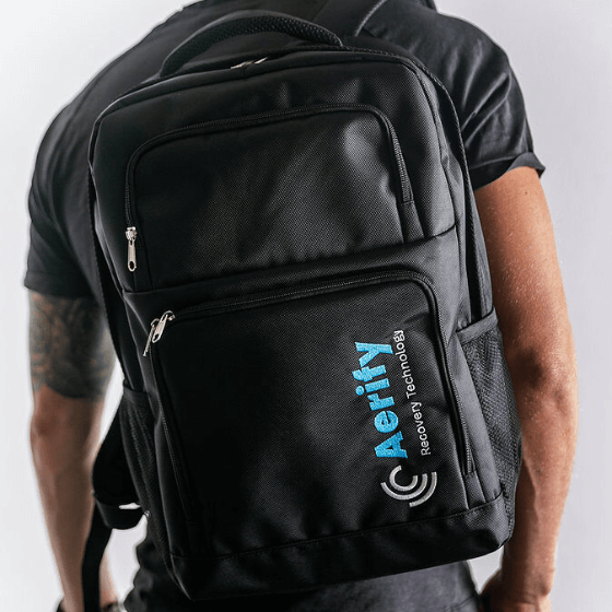 Atsigavimo sistemos kelnės su kuprine AERIFY CHARGE