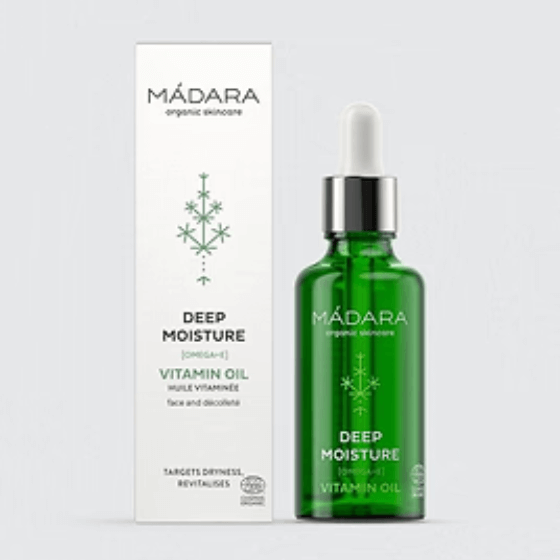 DEEP MOISTURE Vitaminų aliejus, Madara, 50ML