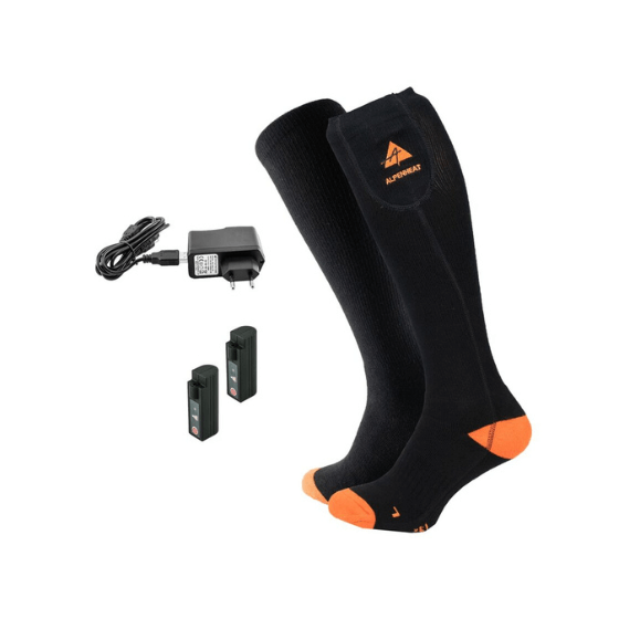 Šildomos kojinės FireSocks, medvilnė, Alpenheat